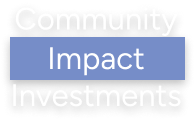 Community Impact Investments website screenshot - designed by SM Digital LLC